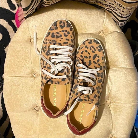 Jack Rogers Shoes - Jack Rogers Rory Sneakers, Leopard, 9M